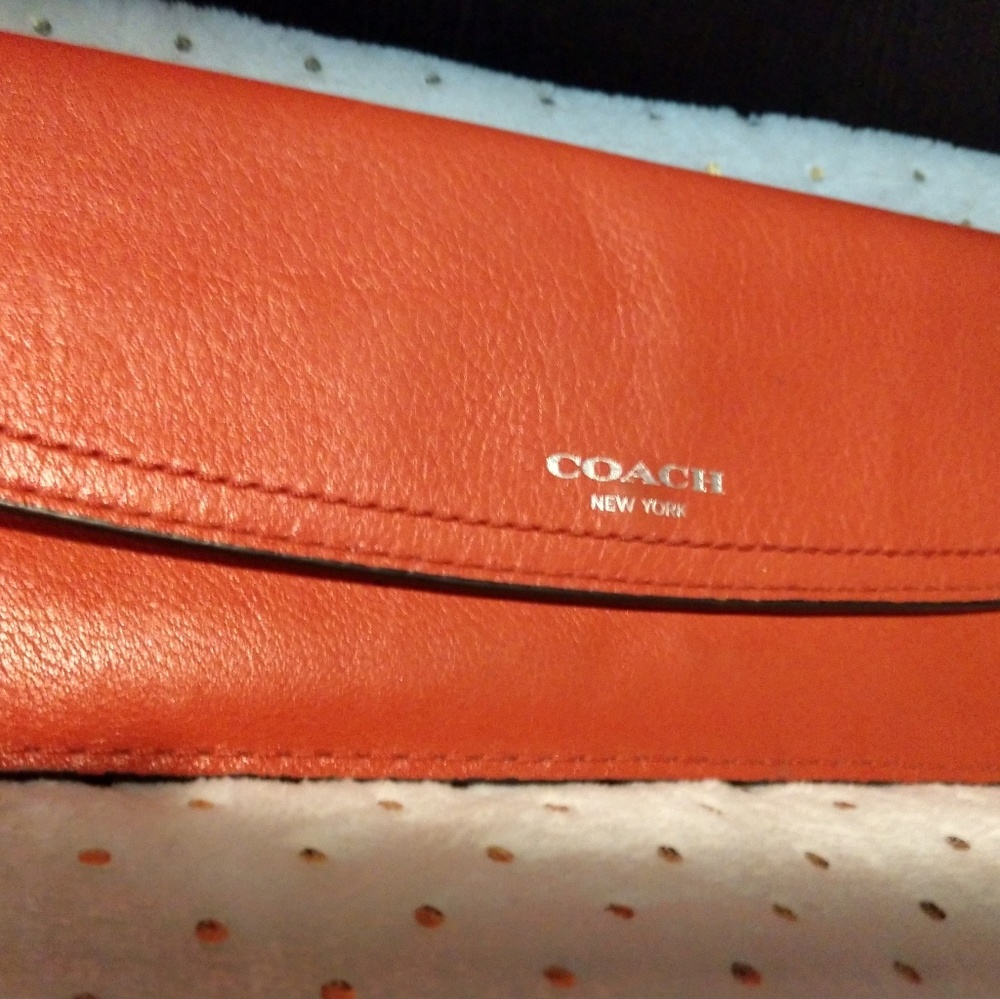 Authentic Coach slim Wallet